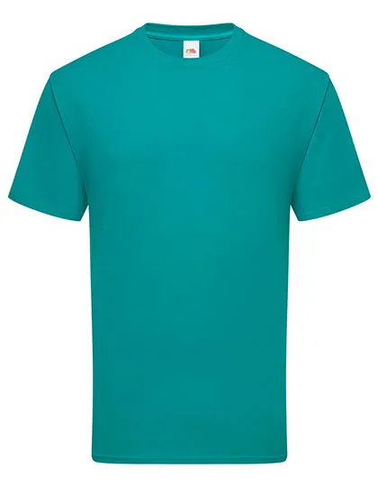 Heren T-shirt Ringspun Premium Fruit of the loom 61-422-0 in Heren T-shirt Ringspun Premium Fruit of the loom 61-422-0 - Ocean Blue