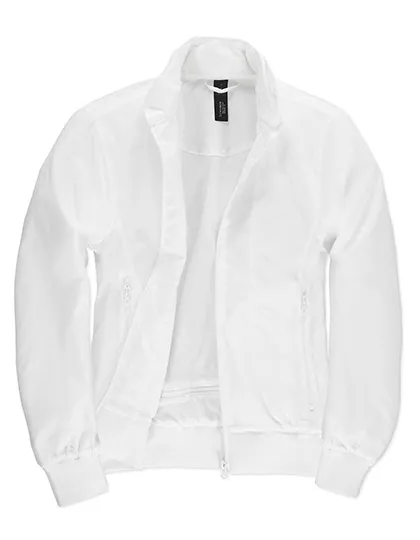 Dames jas B&C Trooper JW964 in Dames jas B&C Trooper JW964 White-White