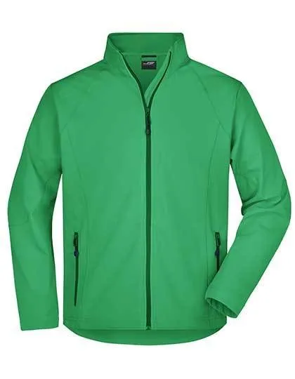 Heren Softshell Jas Daiber JN1020 productfoto
