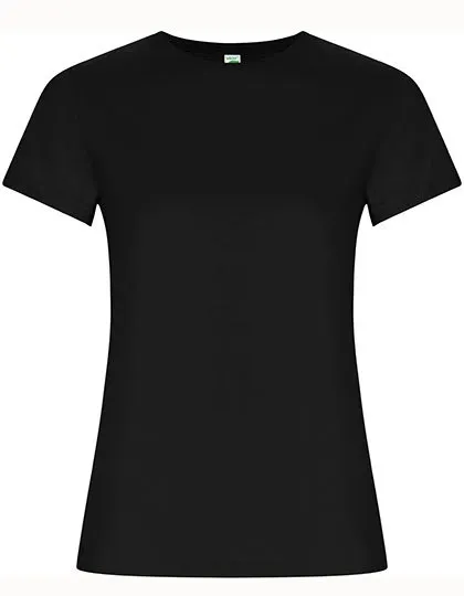 Dames T-shirt Roly Golden Organic CA6696 in Dames T-shirt Roly Golden Organic CA6696 - Black