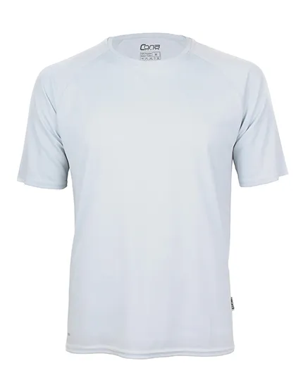 Heren Sportshirt CONA SPORTS CS01 in Heren Sportshirt CONA SPORTS CS01 Ice Grey