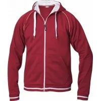 Hooded sweater met rits Clique Gerry 021051 productfoto