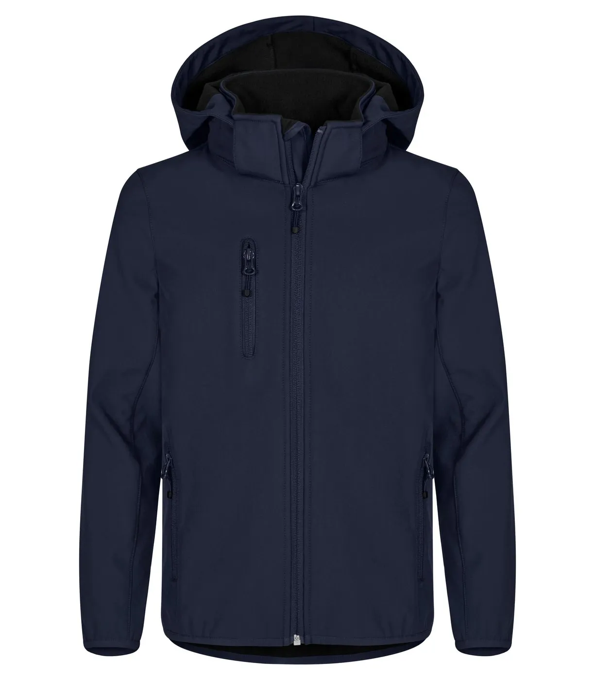 Kinder Softshell Jas Clique Classic 0200909 in Kinder Softshell Jas Clique Classic 0200909 dark navy