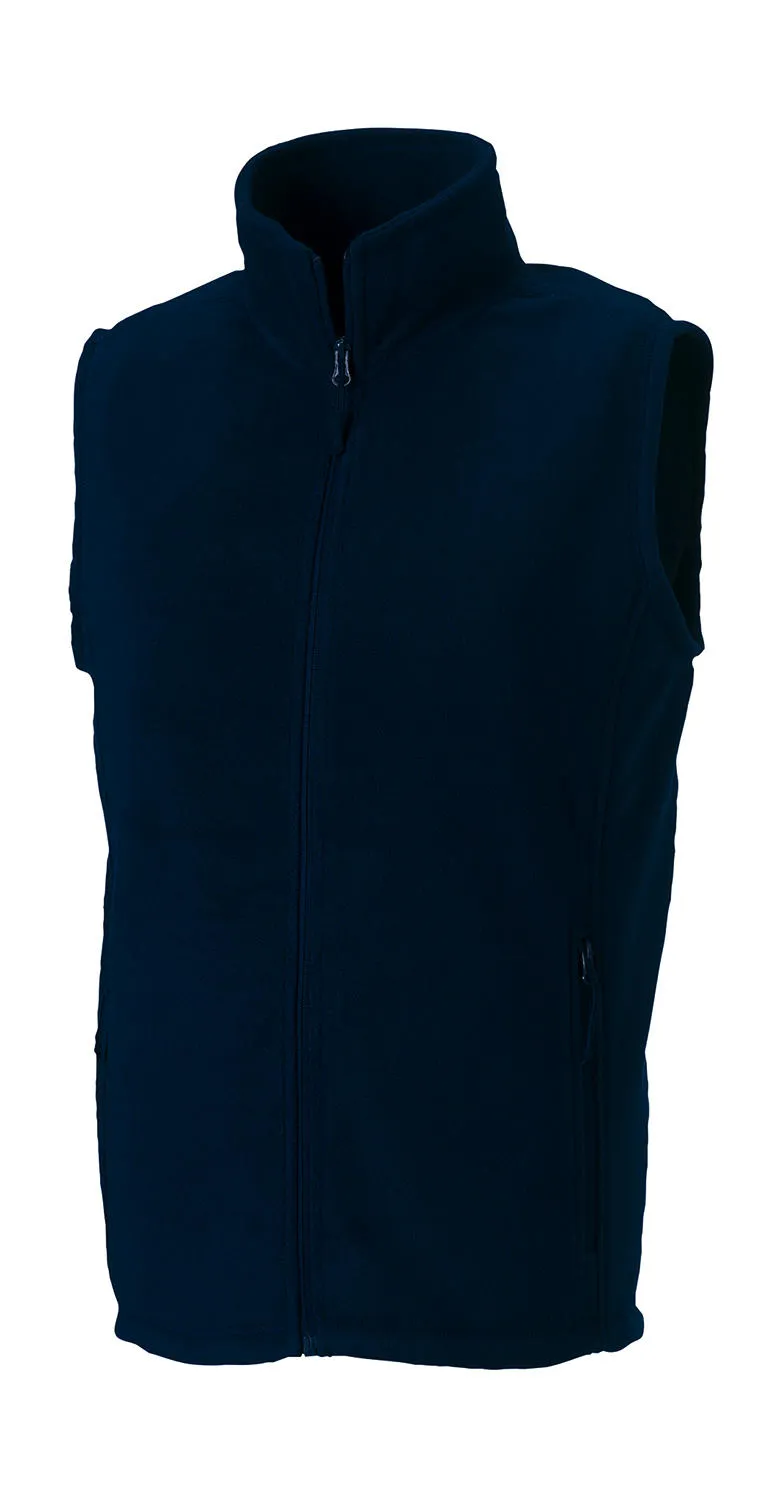 Heren Fleece Bodywarmer Russell R-872M-0 productfoto