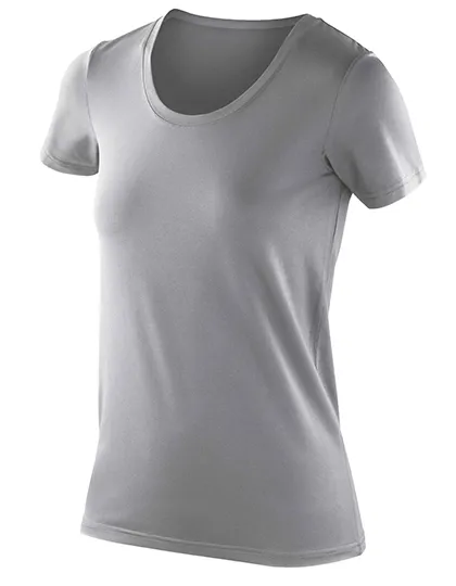 Dames Sportshirt Spiro Impact Softex S280F in Dames Sportshirt Spiro Impact Softex S280F - Cloudy Grey