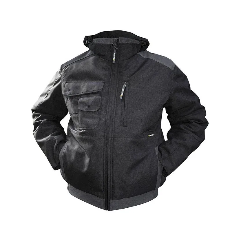 DASSY Winter Werkjas Austin in DASSY Winter Werkjas Austin ZWART-ANTRACIET GRIJS