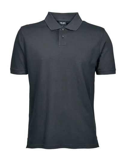 Heren Poloshirt Heavy Tee Jays 1400 in Heren Poloshirt Heavy Tee Jays 1400 dark grey