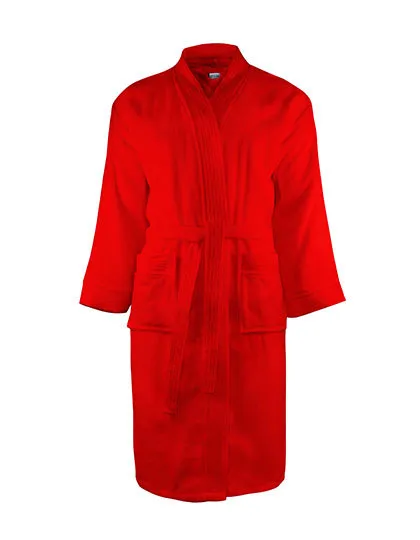 Badjas Classic The One Towelling T1-B in Badjas Classic The One Towelling T1-B Rood
