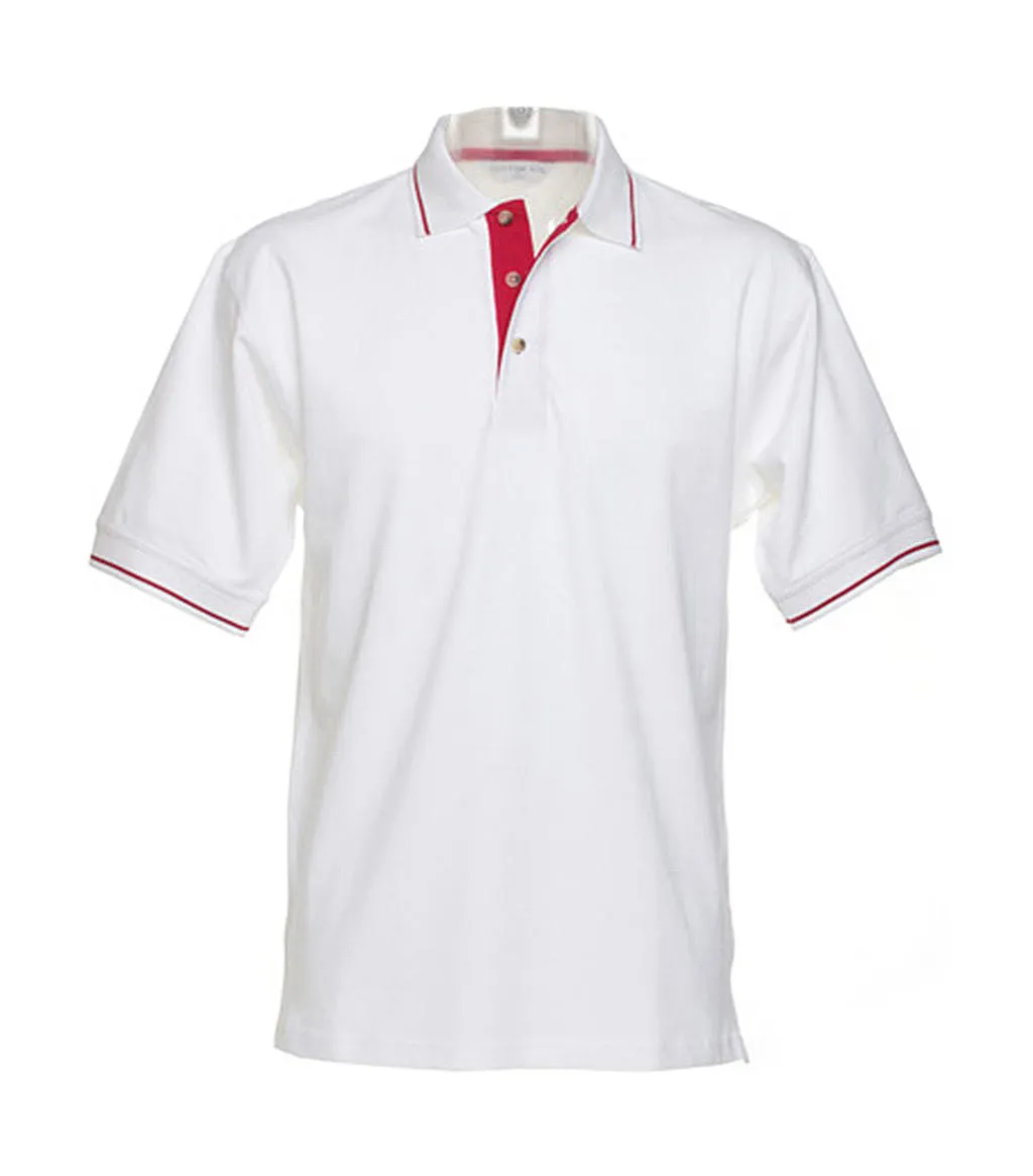 Heren Poloshirts Kustom KIt Contrast Tipped KK606 productfoto