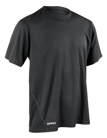 Heren Sportshirt Spiro S253M in Heren Sportshirt Spiro S253M Zwart