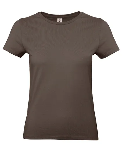 Dames T-shirt B&C E190 TW04T in Dames T-shirt B&C E190 TW04T - Brown