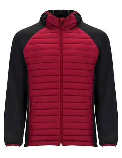 Heren Softshell Jas Minsk Roly CQ1120 in Heren Softshell Jas Minsk Roly CQ1120 Rood-Zwart