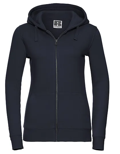 Dames Hoodie met Rits Russell Authentic R-266F-0 in Dames Hoodie met Rits Russell Authentic R-266F-0 - French Navy