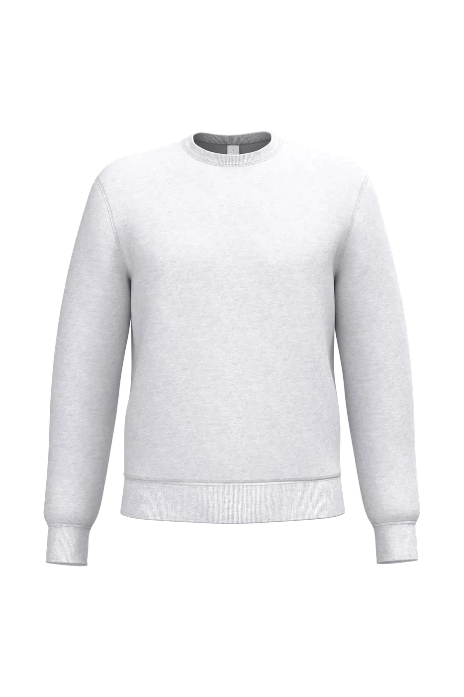 Goedkope Sweater iDeal Basic Brand IB400 in Goedkope Sweater iDeal Basic Brand IB400 Ash Heather
