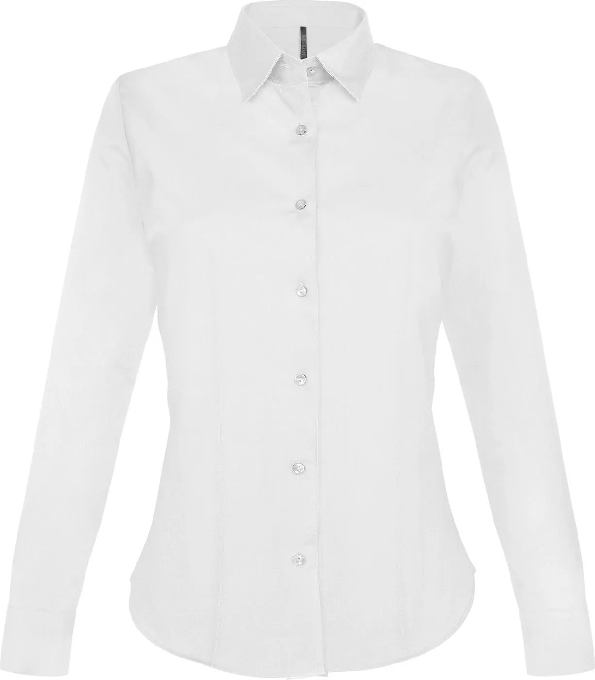 Dames blouse Kariban K530 lange mouw productfoto
