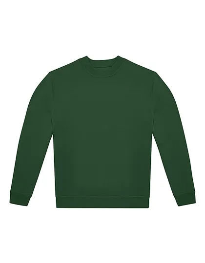 Heren Sweater B&C ID.332 Crew WG004 in Heren Sweater B&C ID.332 Crew WG004 Bottle Green