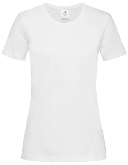 Dames T-shirt Classic-T Fitted Stedman ST2600 in Dames T-shirt Classic-T Fitted Stedman ST2600 - White