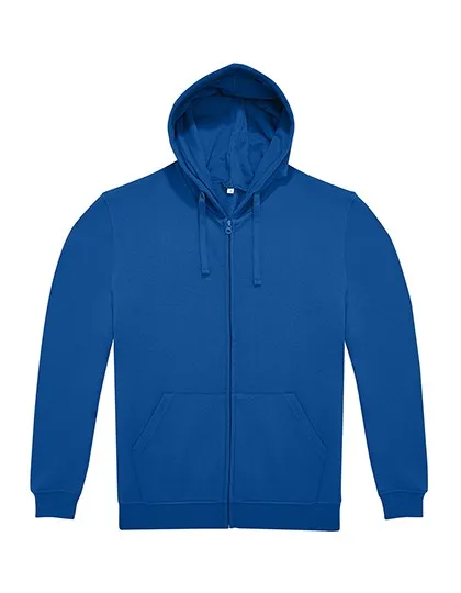Heren Hoodie met Rits B&C WG009 productfoto