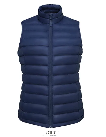 Dames Bodywarmer Sols Wilson 02890 in Dames Bodywarmer Sols Wilson 02890 French Navy