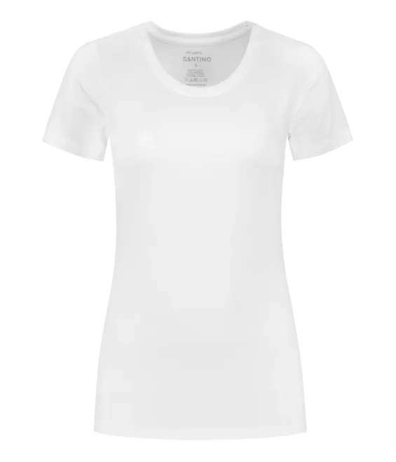 Dames T-shirt Santino Jive in wit