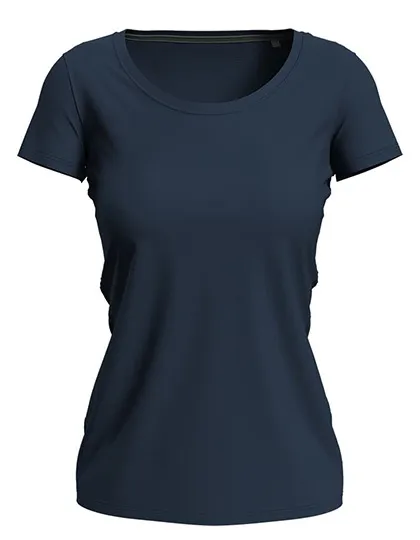 Dames T-shirt Strech Stedman Claire ST9700 in Dames T-shirt Strech Stedman Claire ST9700 - Blue Midnight