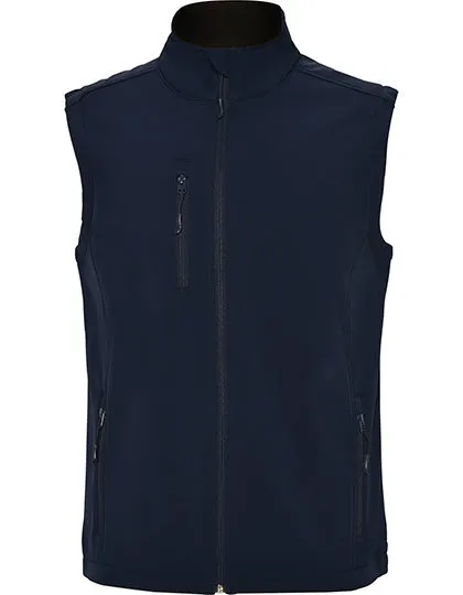 Heren Softshell Bodywarmer Roly SS6438 in Heren Softshell Bodywarmer Roly SS6438 navy blue