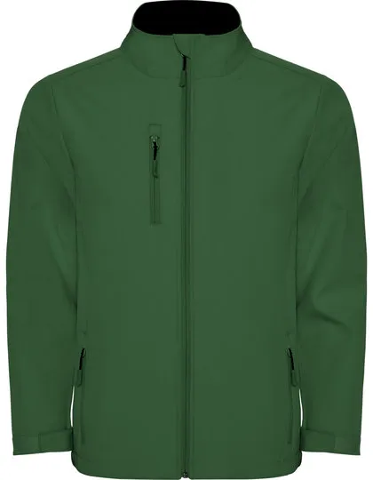 Heren Softshell Jas Nebraska Roly SS6436 in Heren Softshell Jas Nebraska Roly SS6436 Bottle Green