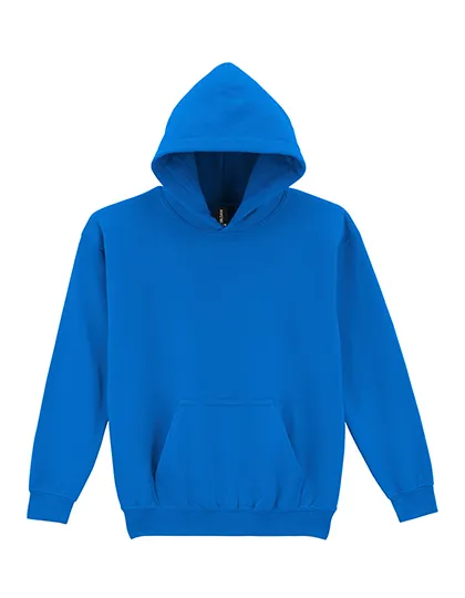 Kinder Hoodie Gildan Blend 18500B in Blend Youth Hooded Sweatshirt Royal