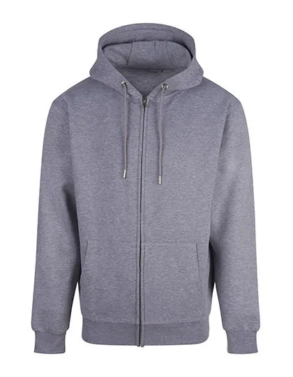 Hooded Sweater Anthem Studio Zipped AM102 in Hooded Sweater Anthem Studio Zipped AM102 Grey Marl