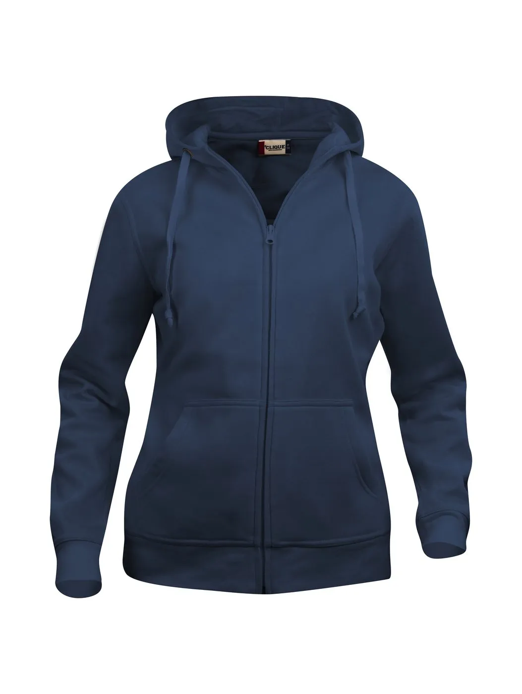 Dames Hoodie basic Full Zip Clique 021035
