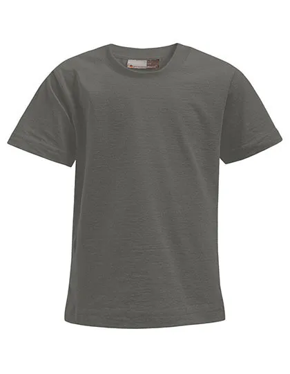 Kinder T-shirt Premium-T Promodoro 300-399 in steel gray