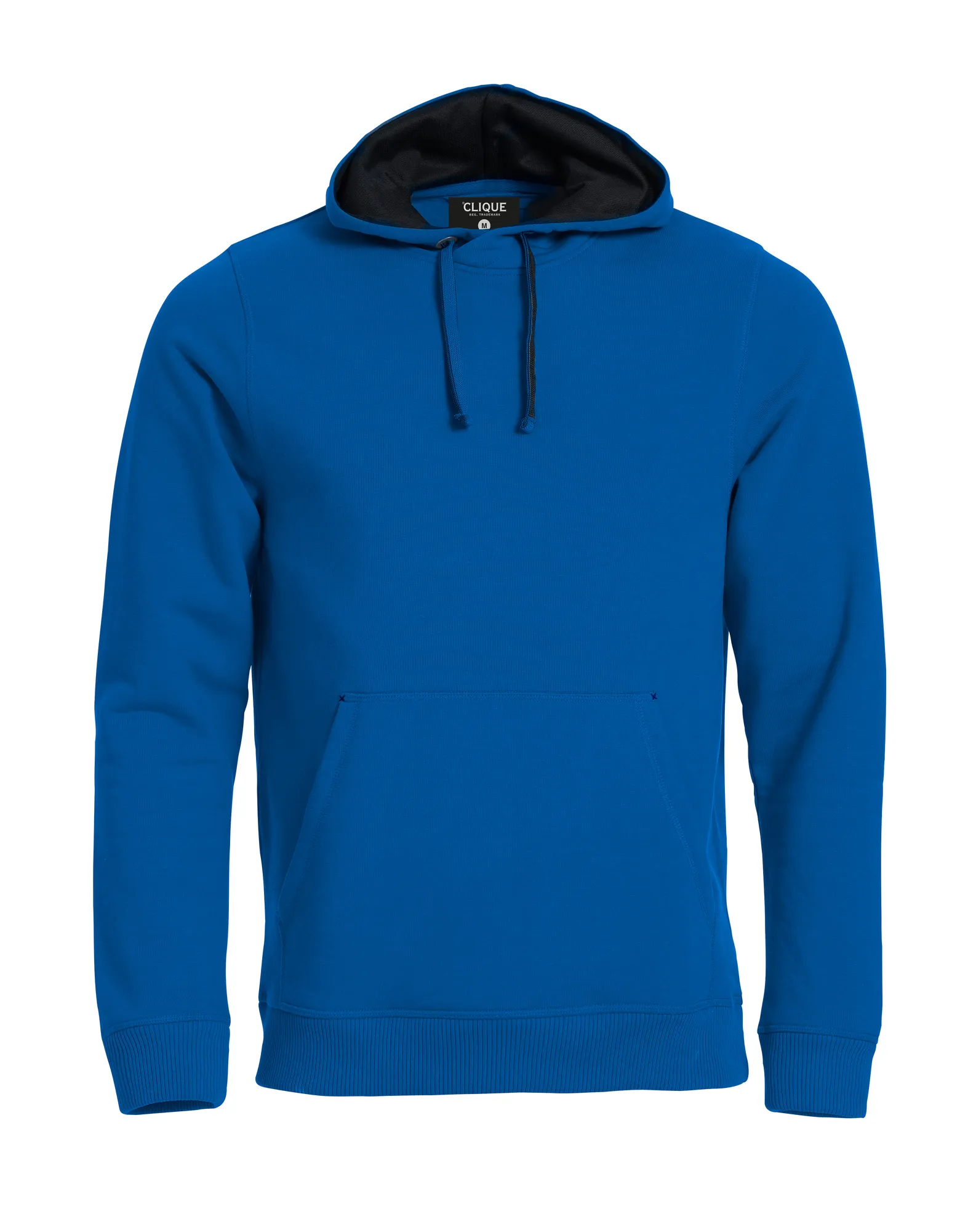 Heren Hoodie Clique Classic 021041 in Heren Hoodie Clique Classic 021041 Kobalt