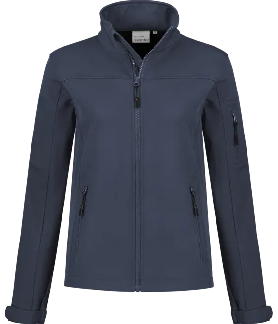 Dames Softshell Jas Santino SANTO in Dames Softshell Jas Santino SANTO Denim