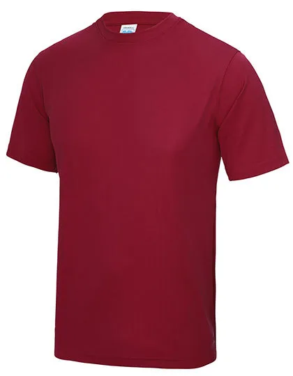 Heren Sportshirt AWDis JC001 in Heren Sportshirt AWDis JC001 Red Hot Chili