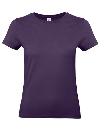 Dames T-shirt B&C E190 TW04T in Dames T-shirt B&C E190 TW04T - Urban Purple