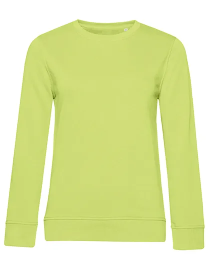 Organische Dames Sweater B&C  Inspire Crew Neck Sweat WW32B productfoto