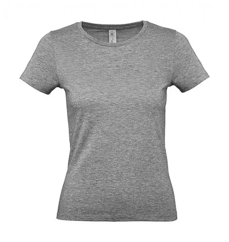 Dames T-shirt B&C E150 TW02T in Dames T-shirt B&C E150 TW02T Sport Grey