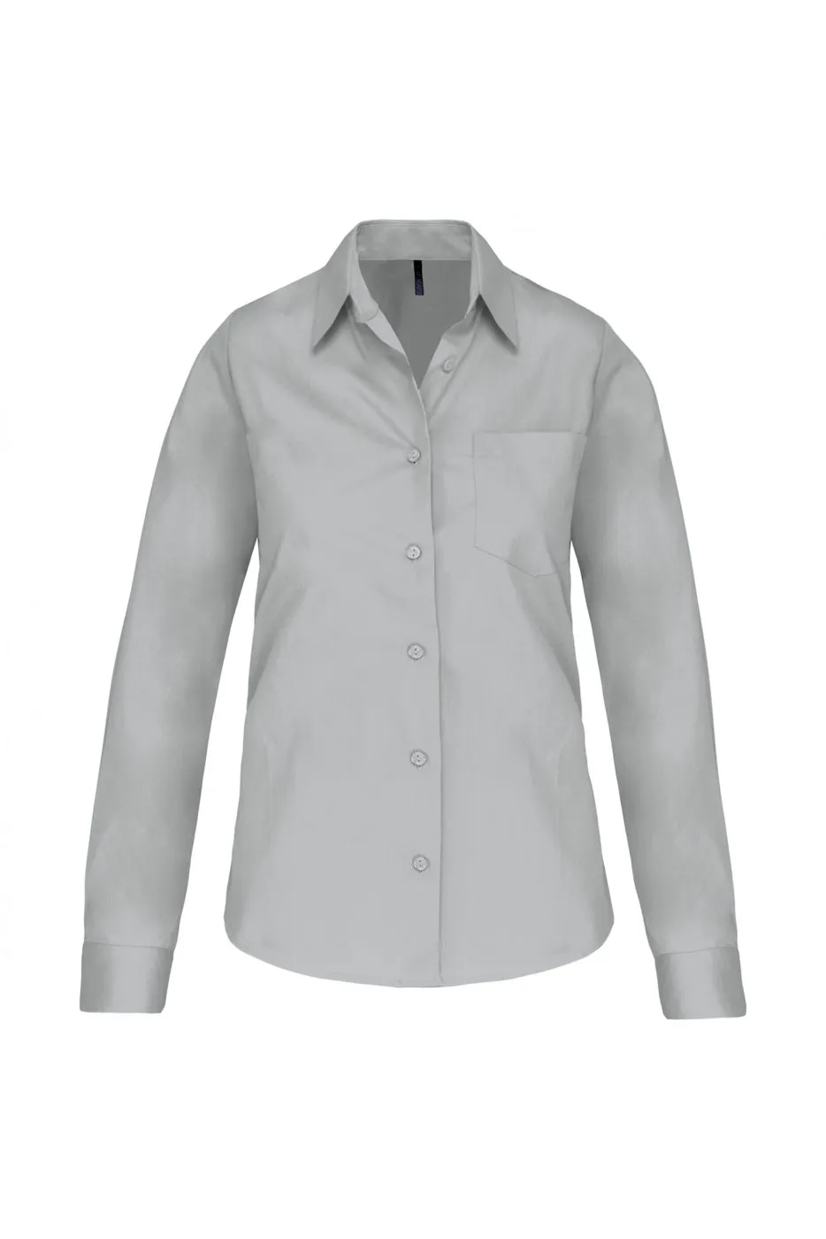 Dames blouse Kariban K542 lange mouw productfoto