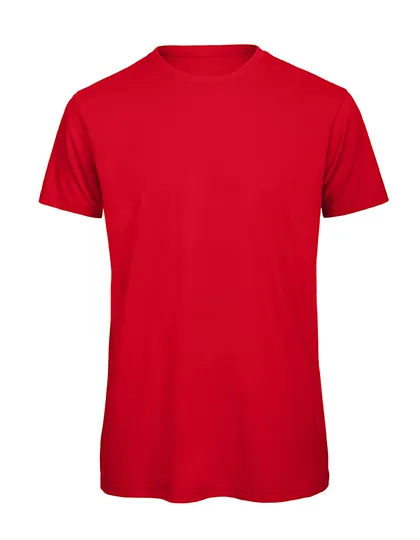 Heren T-shirt B&C TM042 Inspire in Heren T-shirt B&C TM042 Inspire - Red