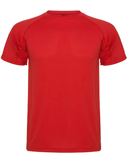 Heren Sportshirt Roly Montecarlo CA0425  in Heren Sportshirt Roly Montecarlo CA0425  Rood