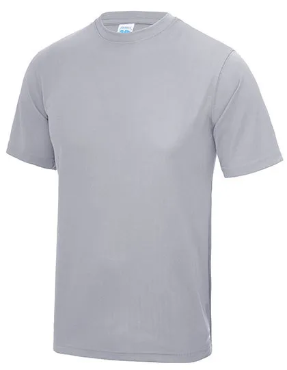 Heren Sportshirt AWDis JC001 in Heren Sportshirt AWDis JC001 Heather Grey
