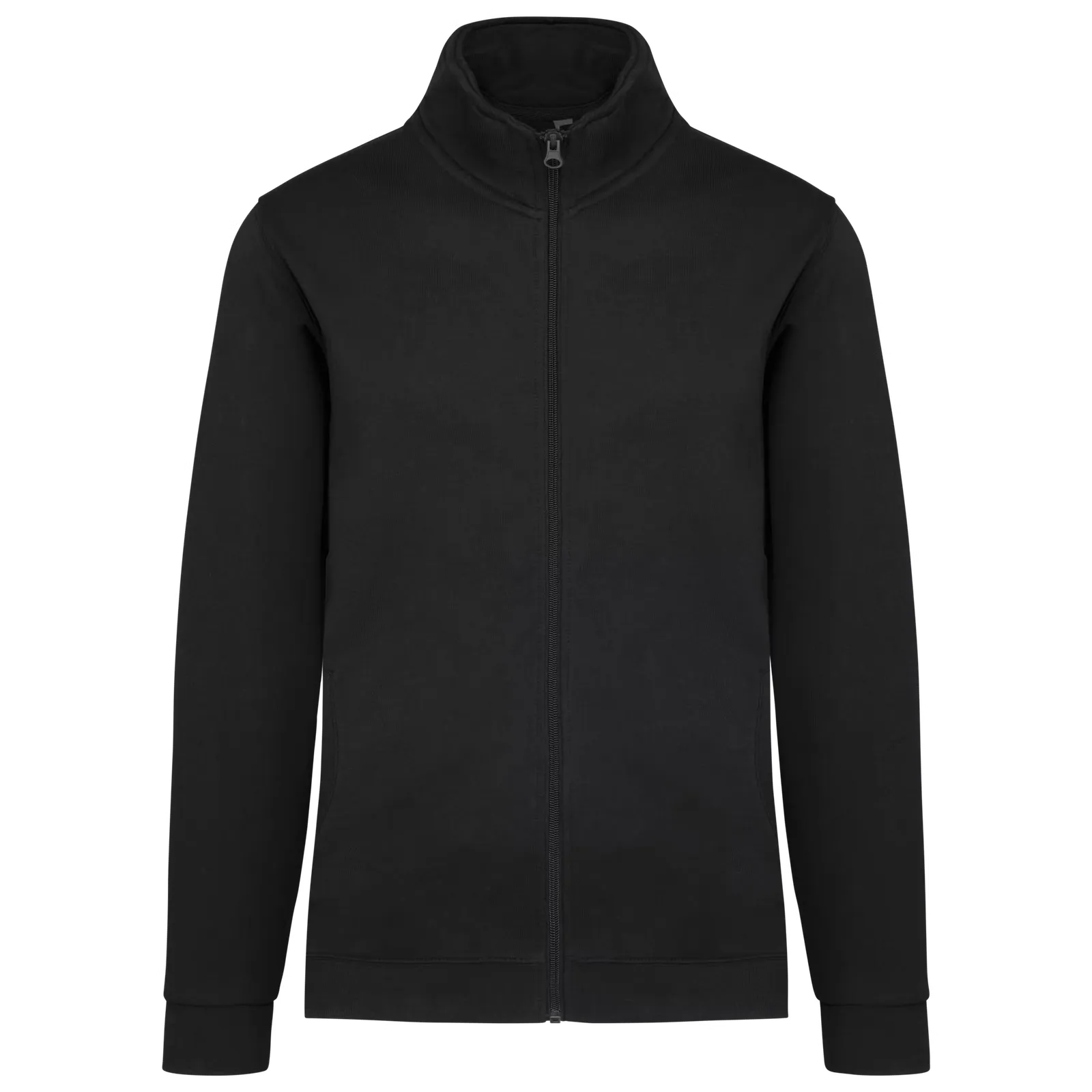 Heren Sweat jacket Kariban K472 in Heren Sweat jacket Kariban K472 BLACK
