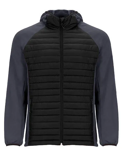 Heren Softshell Jas Minsk Roly CQ1120 in Heren Softshell Jas Minsk Roly CQ1120 Zwart-Lead