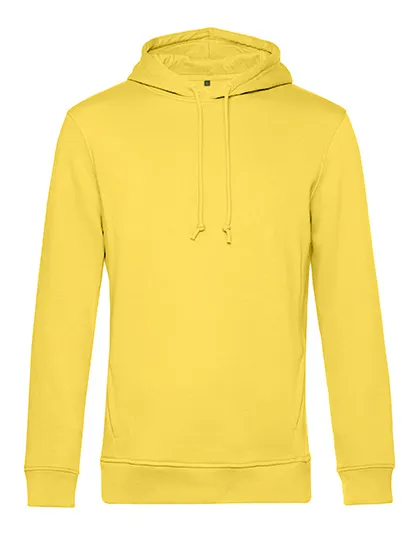 Organische Heren Hoodie B&C Inspire hooded WU33B in Organische Heren Hoodie B&C Inspire hooded WU33B - Yellow Fizz