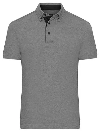 Heren Polo Plain James & Nicholson JN964 productfoto