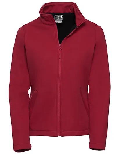 Dames Softshell Jas Russell Smart R-040F-0 in Dames Softshell Jas Russell Smart R-040F-0 Classic Red