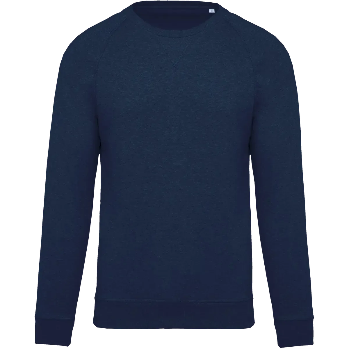 Heren Sweater Kariban BIO raglanmouwen K480 in Heren Sweater Kariban BIO raglanmouwen K480 French Navy Heather