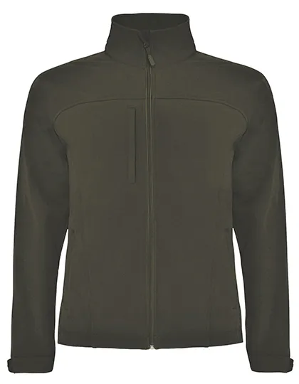 Heren Softshell Jas Rudolph Roly SS6435 in Heren Softshell Jas Rudolph Roly SS6435 Dark Green Brown