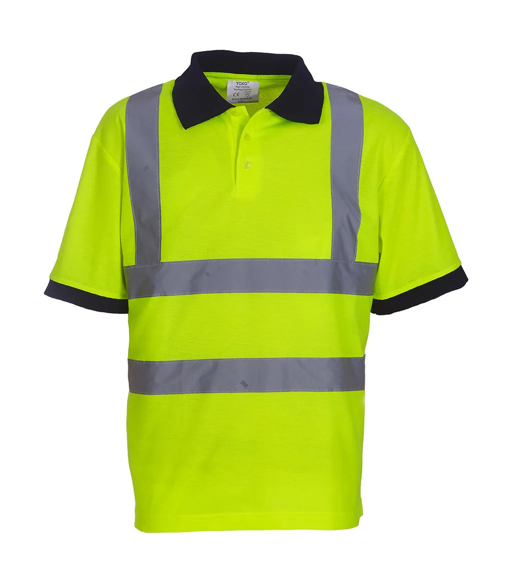 High Visibility Poloshirt Klasse 2 productfoto