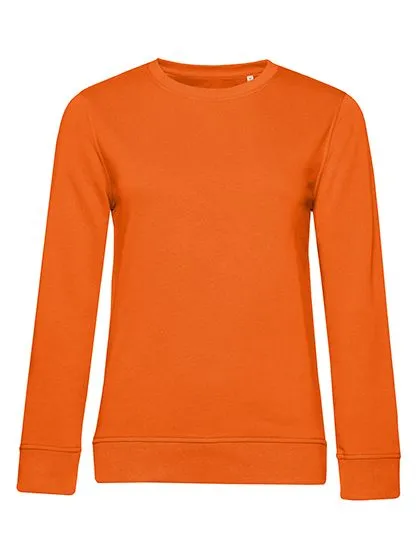 Organische Dames Sweater B&C  Inspire Crew Neck Sweat WW32B productfoto